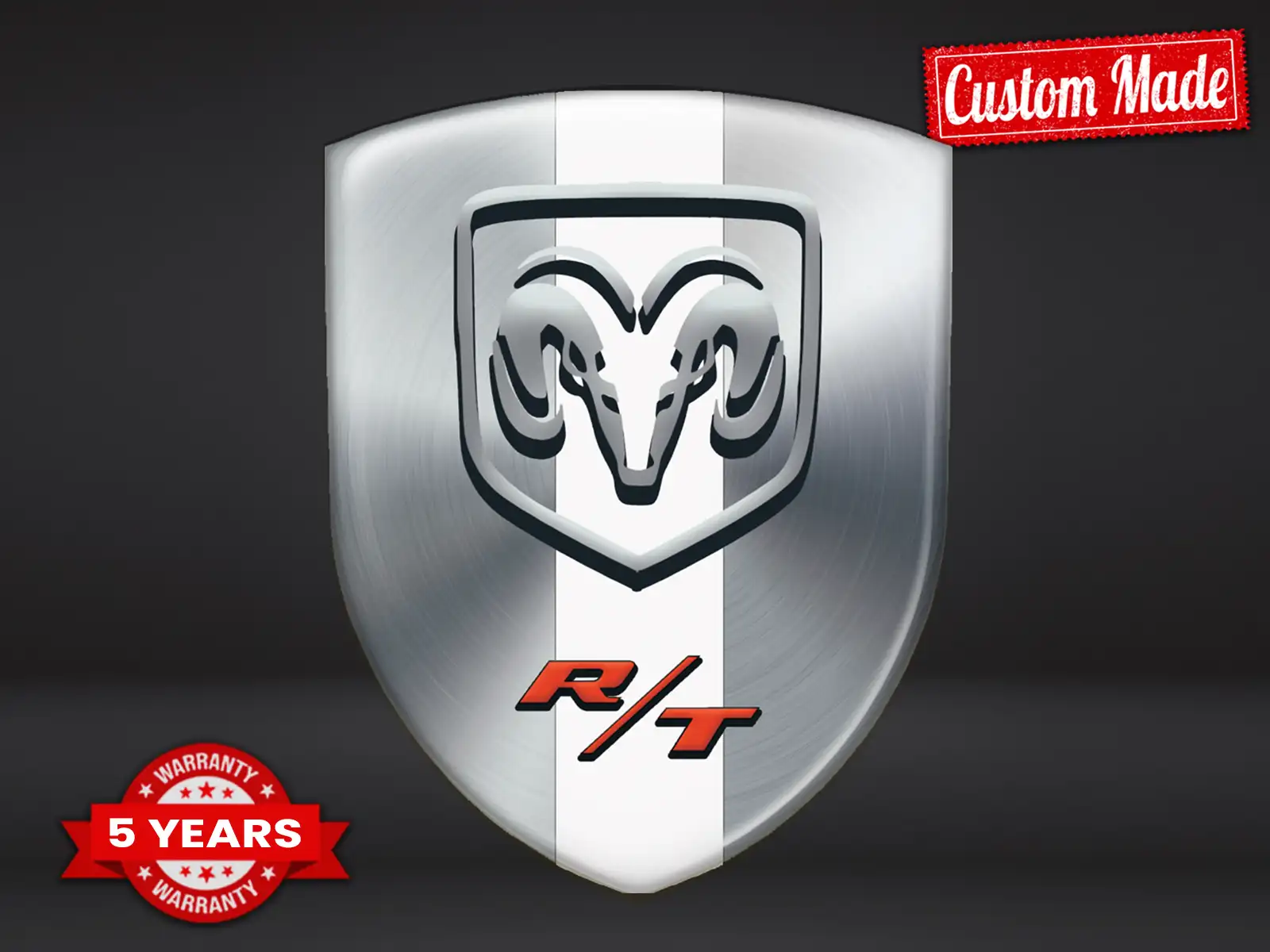 Dodge Eigene Frontscheiben Aufkleber Max Haltbar Pro Stil